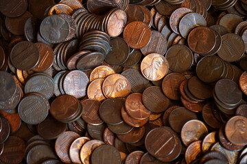 pile of pennies