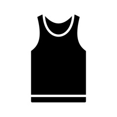 Tank Top icon. Vector isolated illustration
