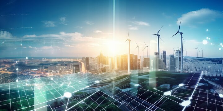 Powering the Future: Renewable Energy Infrastructure and Sustainable Solutions for a Clean, Eco-Friendly City