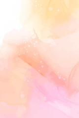 Watercolor Background Illustration