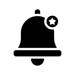 Notification icon. Vector isolated illustration