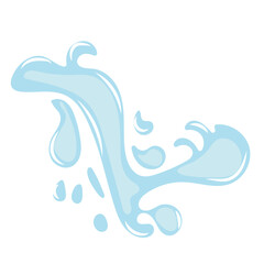 water or oil drop splash icon