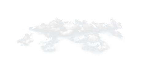 Transparent clouds in the sky