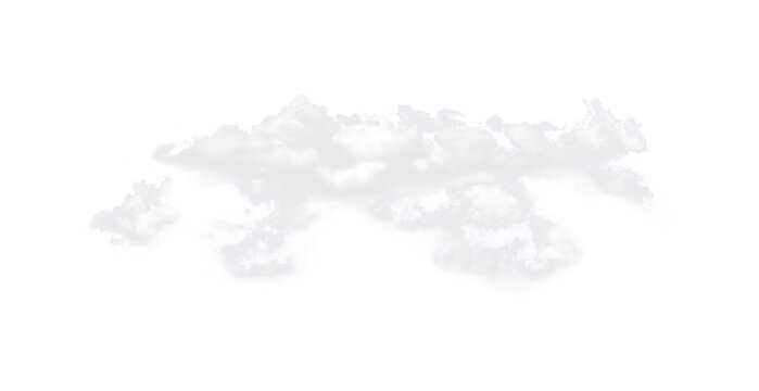 Transparent clouds in the sky