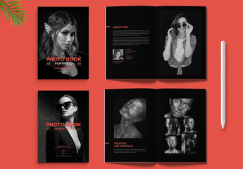 Photobook Magazine Design Template