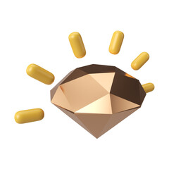 Value 3D Illustration Icon