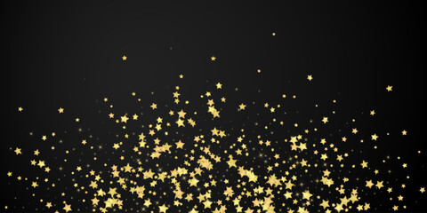 Magic stars vector overlay.  Gold stars scattered
