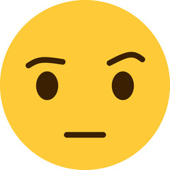 Face with Raised Eyebrow Emoji