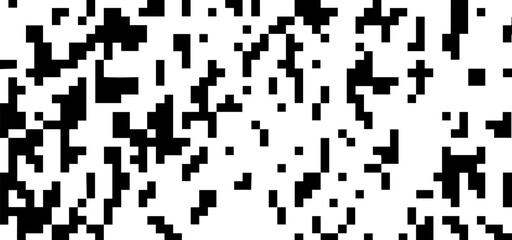 Abstract Black and White Geometric Pattern with Squares.Checkered pattern. Geometric background. Abstract wallpaper of the surface. Print for polygraphy, posters and textiles.