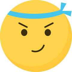 Slightly Smiling and Angry Face Emoji