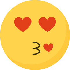 Face Blowing a Kiss Emoji