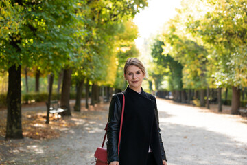  Attractive woman outdoor