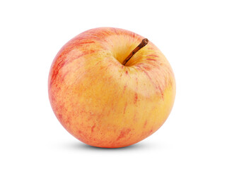 Fresh whole apple isolated on transparent background. PNG