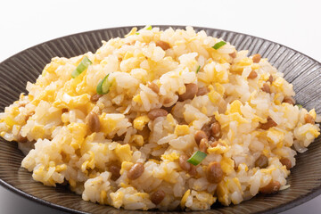 納豆チャーハン