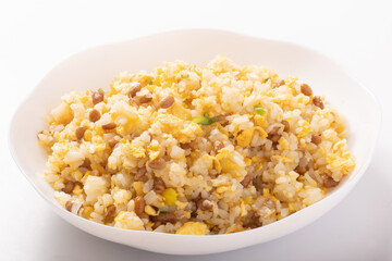 納豆チャーハン