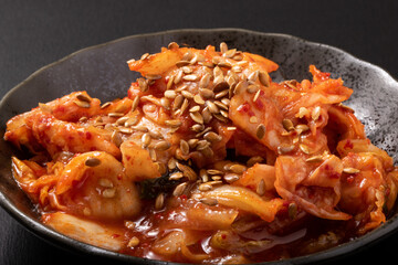 アマニロースト乗せキムチ