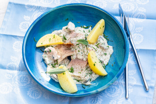 fisch kartoffel bodensee felchen sauce