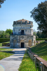 Mausoleum of Teodorico in the city of Ravenna