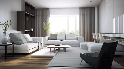 Fototapeta premium Un espace pour se détendre