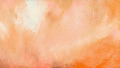 Fototapeta premium Abstract watercolor background. Orange and white watercolor wallpaper. Generative AI art.