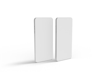 Modern concept smart phone screen mockup