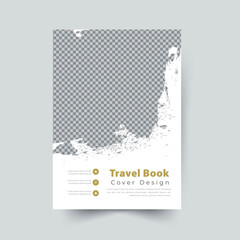 Travel flyer design template