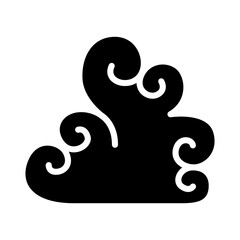 Chinese cloud icon