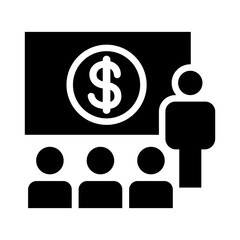 Business training icon