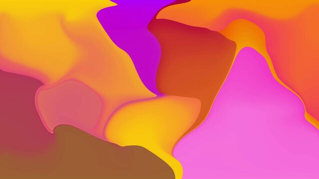 Abstract beautiful gradient color wave background and marble liquid animation . 