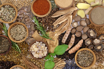 Nervine alternative medicine health food herbal plant medicine. Large collection of herbs and foods...