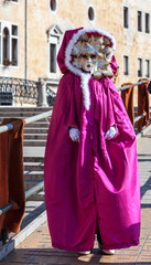Fototapeta na wymiar Venetian Costume, Venice Carnival