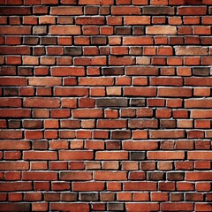 Obraz premium Rustic Brick Wall Texture, Aged Brickwork, Generative AI