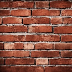 Rustic Brick Wall Texture, Aged Brickwork, Generative AI