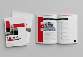 Business Magazine Design Template