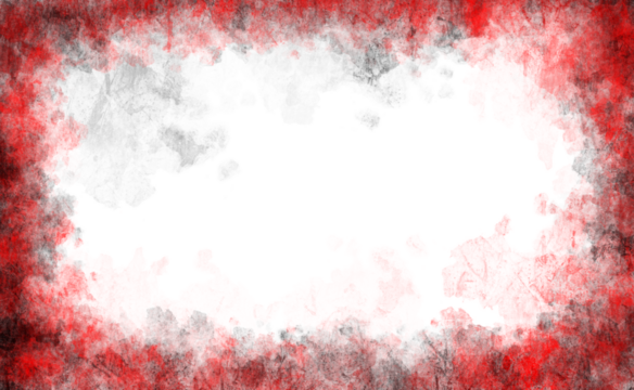 industrial paint frame in red and black