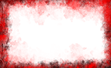 industrial retro frame in red and black