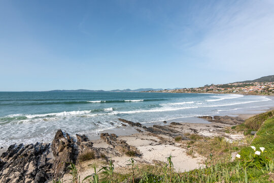 Playa de Patos, en Nigr&aacute;n (Galicia, Espa&ntilde;a)