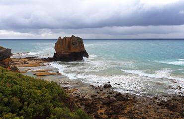 Aireys Inlet - popular holiday destination in Great Ocean Road, Australia