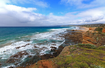 Aireys Inlet - popular holiday destination in Great Ocean Road, Australia