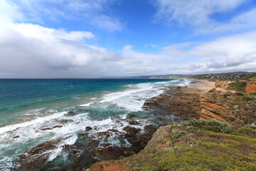Aireys Inlet - popular holiday destination in Great Ocean Road, Australia