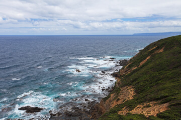 Fototapeta na wymiar View from Cape Otway Lighthouse, Great Ocean Road, Australia