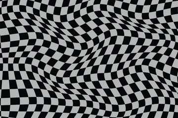 black and gray checkered pattern design for wallpaper, paper.