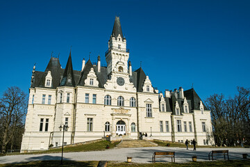 Obraz premium Budmerice castle in Slovak republic