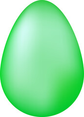 Green Easter Egg