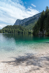 Tovel lake Trentino Alto Adige Italy