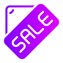 sale gradient icon