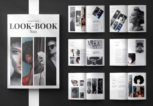 Look Book Layout