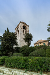 Fototapeta na wymiar Romanesque church Ancona Italy