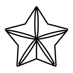 Obraz premium Star icon vector. Sparkles star illustration sign. Star symbol or logo.