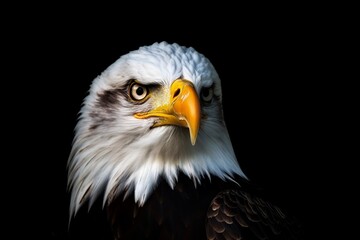 Obraz premium Eagle looking at the camera - sharp and focussed desktop background